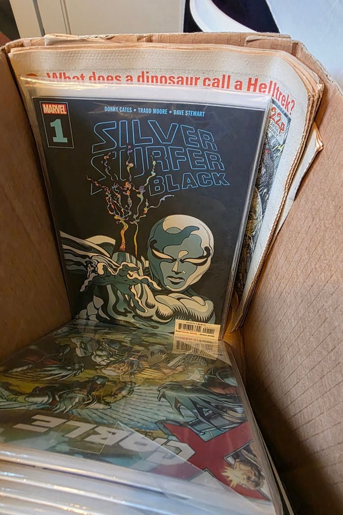 Comic Book Bundle - 140+ issues - Marvel, DC, Image, Indies, 2000AD - Long Box