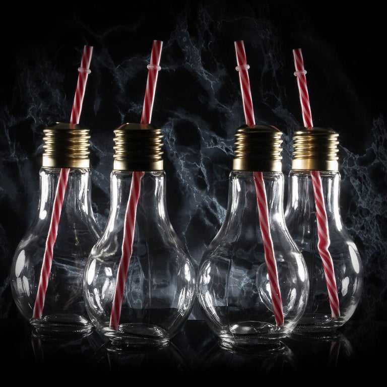 Fancy light bulbs drinking glasses (for quick sale)