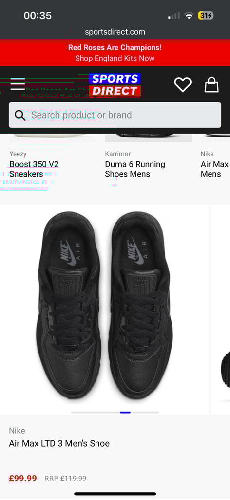 Nike airmax ltd 3 