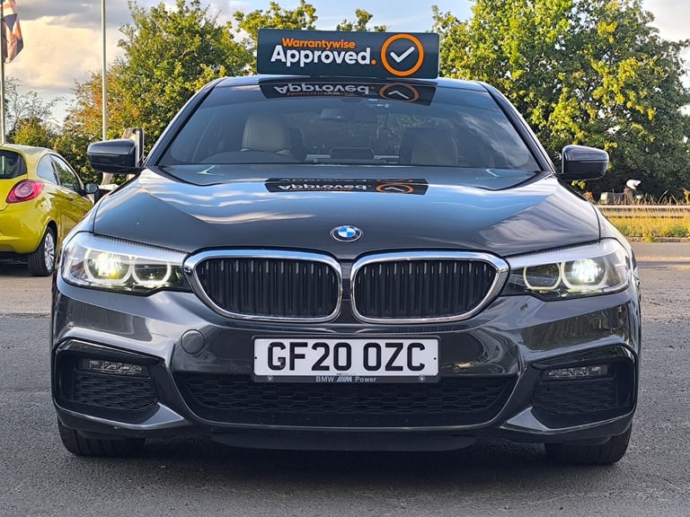 2020 BMW 5 Series 2.0 Diesel Hybrid PCO Ready 520d MHT M Sport 5 Seats 4dr Euro 6 ULEZ Free SALOO...