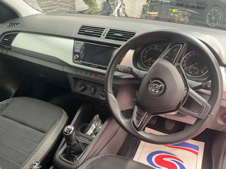 2019 Skoda Fabia 1.0 SE Euro 6 (s/s) 5dr HATCHBACK Petrol Manual