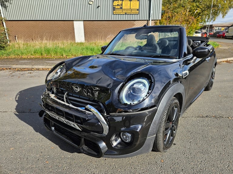 2020 MINI CONVERTIBLE 1.5 Cooper Sport II 2dr Damaged Salvage CAT N