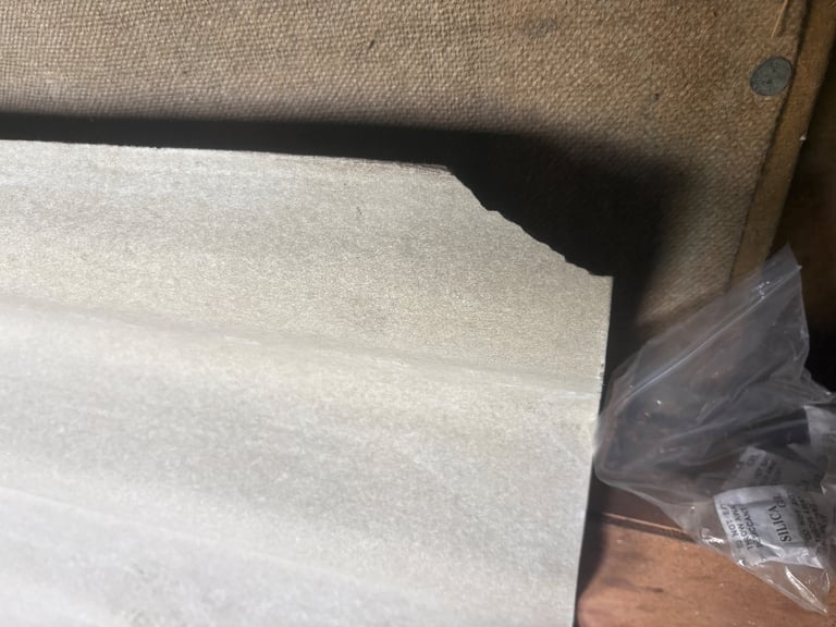 Corrugated cement roofing sheet 