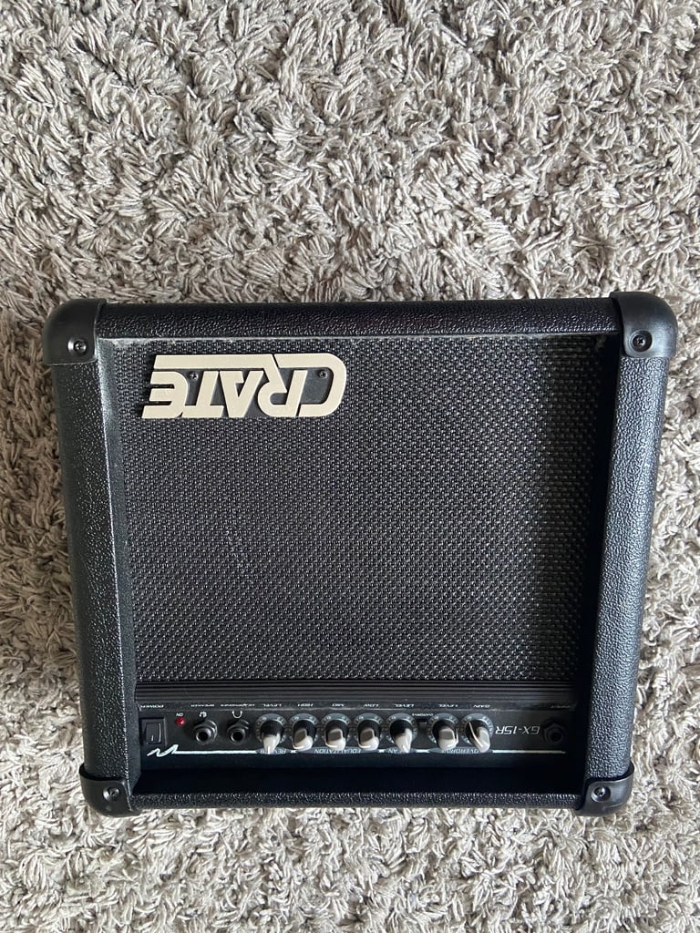 image for Guitar amp and stand 