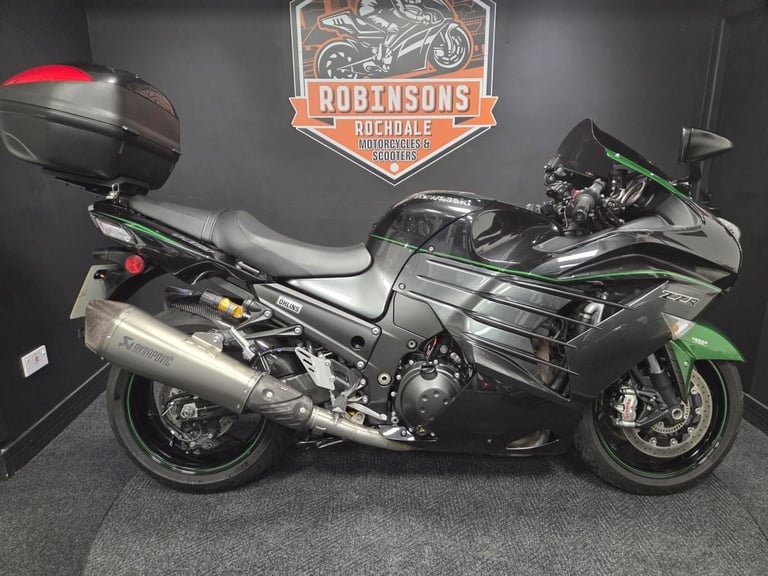 2019 19 Plate Kawasaki ZZR1400 Performance sport 23096 Miles, 1 Owner machine