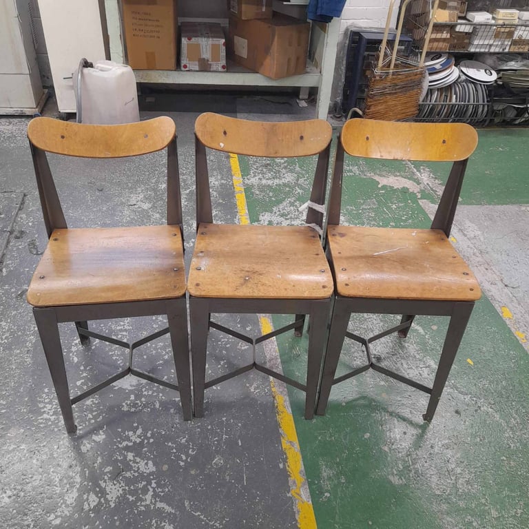 Vintage Industrial Stools