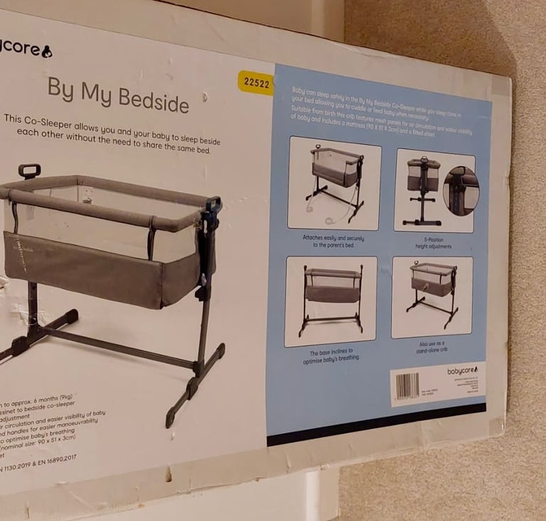 Babycore next to me cot