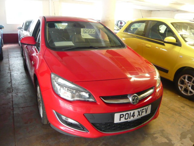 image for 2014 Vauxhall Astra 1.6i 16V Elite 5dr HATCHBACK Petrol Manual