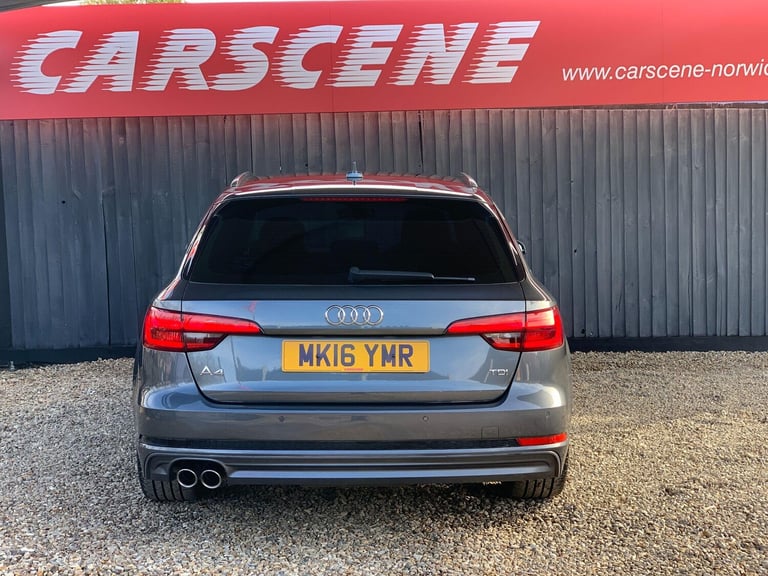 2016 Audi A4 Avant 2.0 TDI S line S Tronic Euro 6 (s/s) 5dr ESTATE Diesel Automatic
