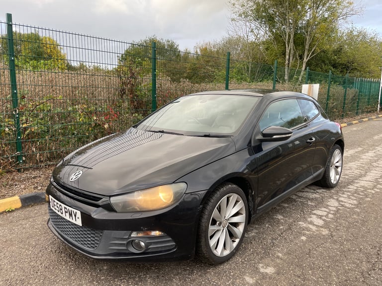 VW SCIROCCO 2.0 TSI 200 BHP GT COUPE 58 REG 2 DOOR MOT MAY 13TH 2026 SERVICE HISTORY 