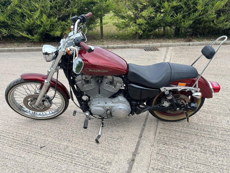 2009 09 HARLEY-DAVIDSON XL883C XL 883 C SPORTSTER CUSTOM CRUISER XLH883 - 2k MLS