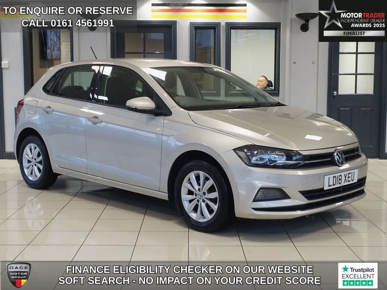 2018 Volkswagen Polo 1.0 TSI SE Hatchback 5dr Petrol DSG Euro 6 (s/s) (95 ps) Hatchback Petrol Au...