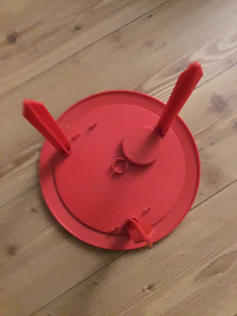 Small coca cola side table 