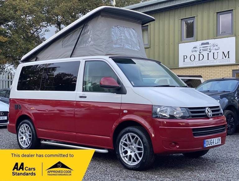 2014 Volkswagen Transporter WITH KITCHEN-SINK-SWIVEL SEATS-ROCK&amp;ROLL MOTORHOME Diesel Manual
