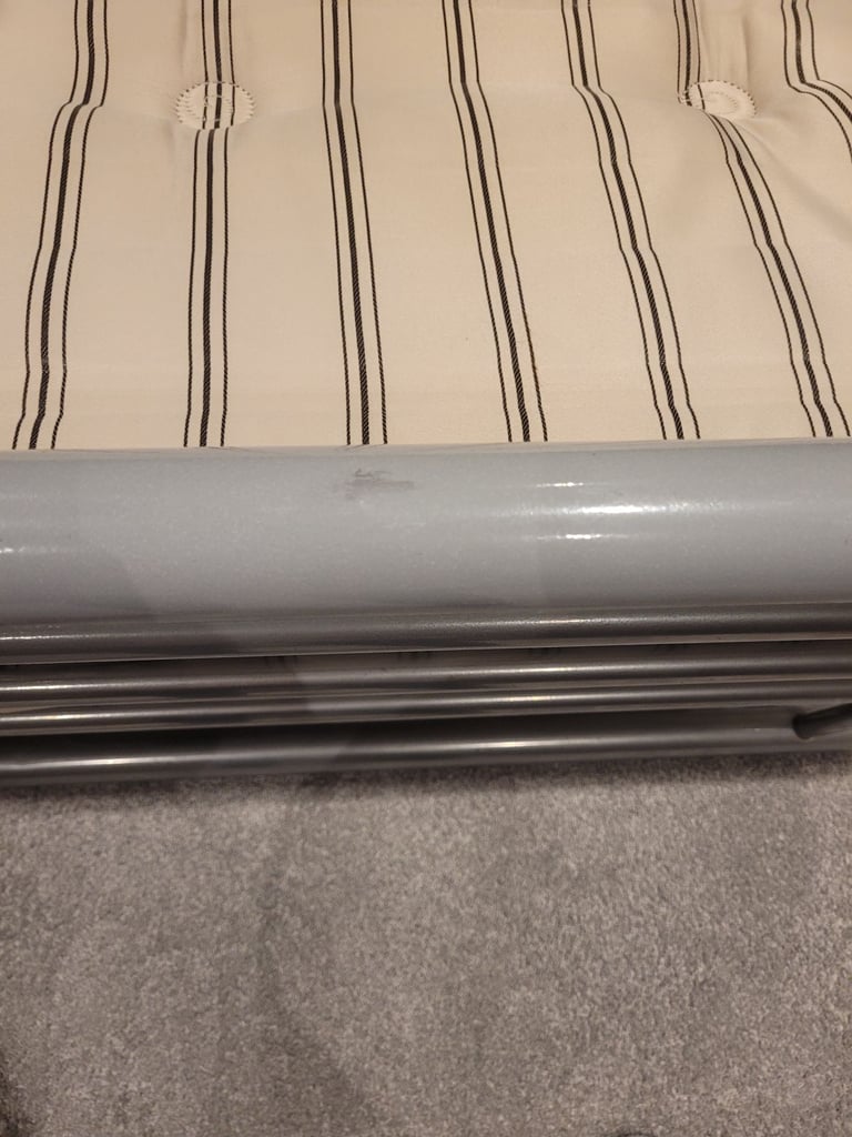 Metal double bed frame