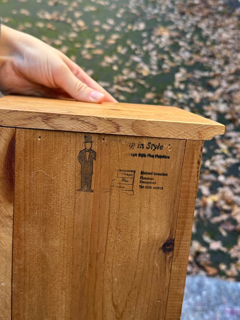 Wooden CD storage tower rack