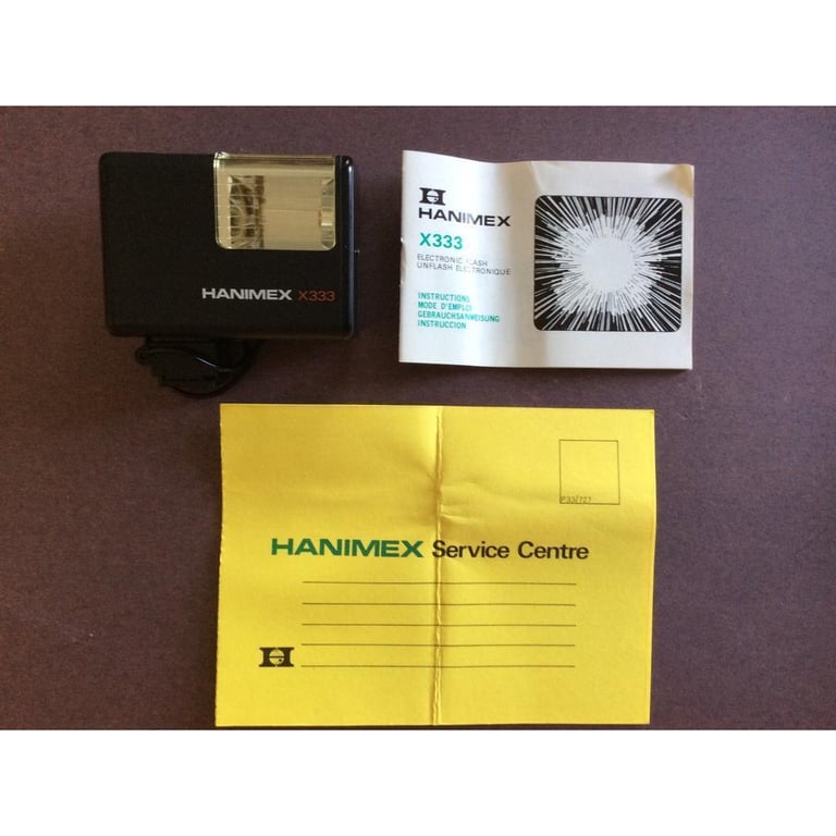 HANIMEX X333 Electronic Flash 