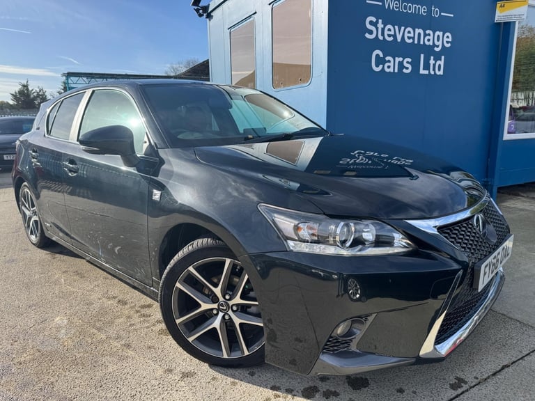 2016 Lexus CT 1.8 200h F Sport CVT Euro 6 (s/s) 5dr HATCHBACK Petrol/Electric Hybrid Automatic