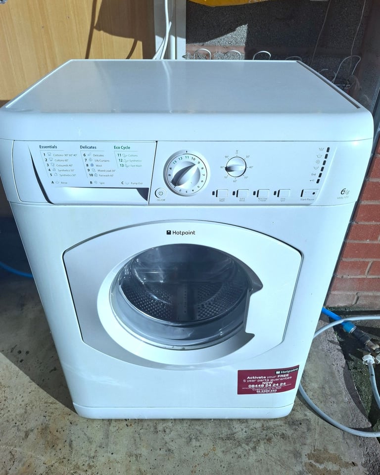 image for 6kg 1200 spin Hotpoint washing machine 