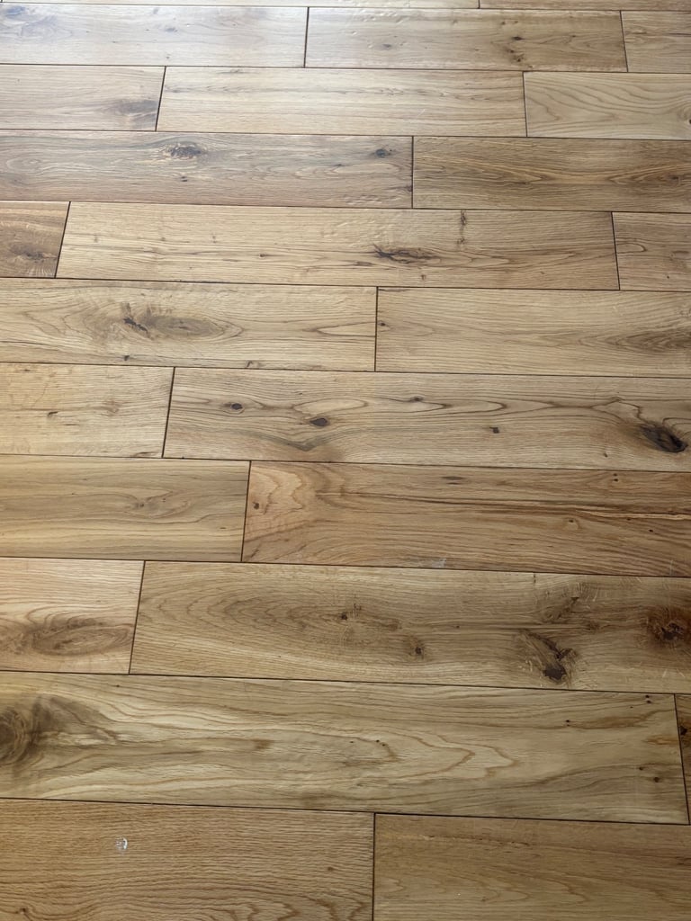 image for Engineered oak flooring approx 25sqm