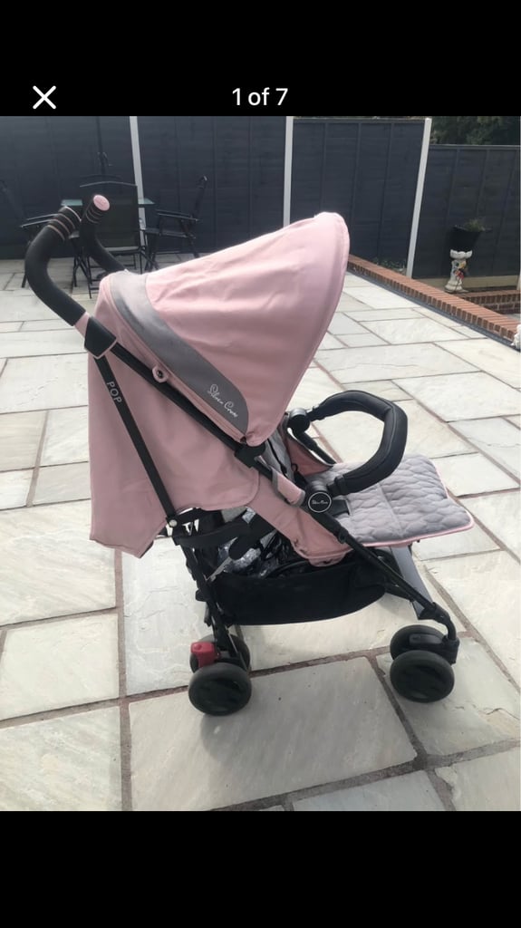 image for Silver cross pop stroller in blush 