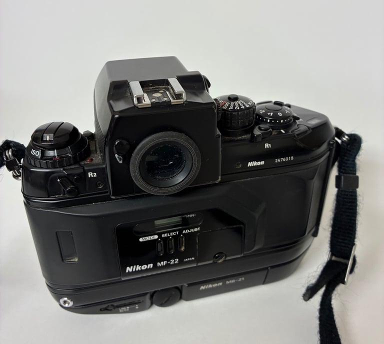 Nikon F4 film camera 