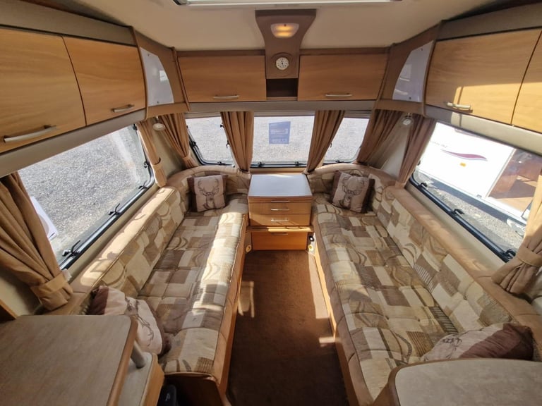 2008 Swift Challenger 530 Single Axle 4 Berth Large Rear Bathroom Bunk Bed