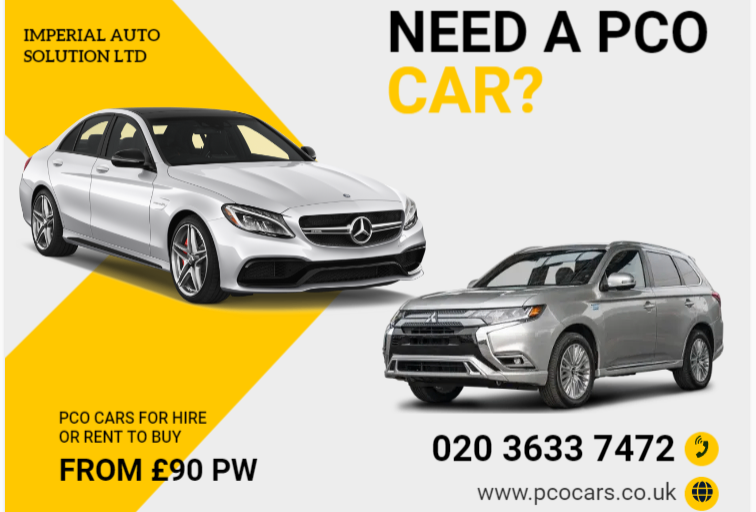 PCO CAR HIRE/ AFFORDABLE PRICES/ TAXI RENTAL CARS FROM £90