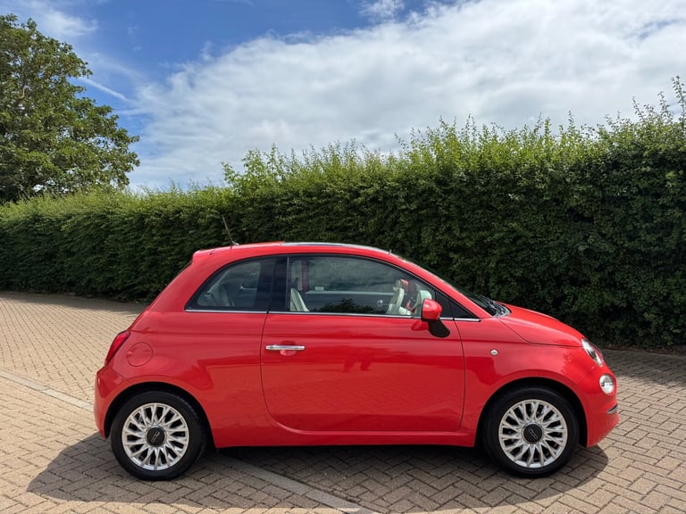 2016 Fiat 500 0.9 TwinAir 105 Lounge 3dr HATCHBACK Petrol Manual