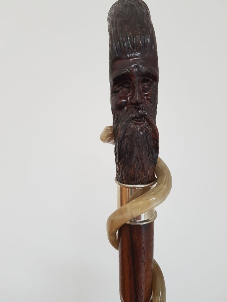 Hand made walking stick