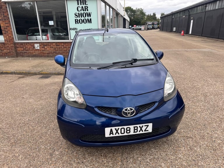 2008 Toyota AYGO 1.0 VVT-i Blue Euro 4 5dr HATCHBACK Petrol Manual