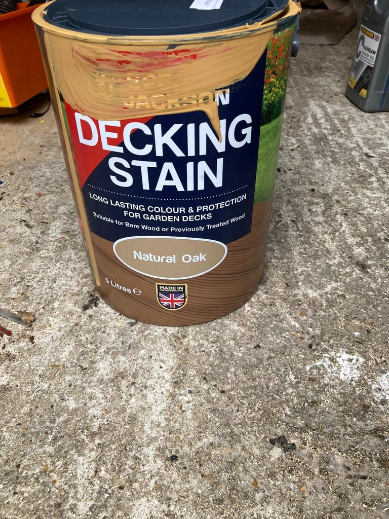 image for decking stain natural oak