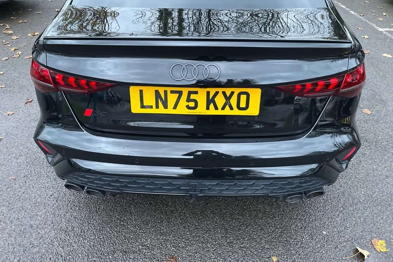  Audi A3 S3 TFSI Quattro 333 Black Edition 4dr S Tronic Saloon Petrol Automatic