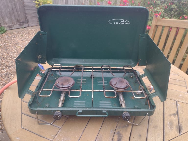 image for Camping stove and NEW calor gas bottle 