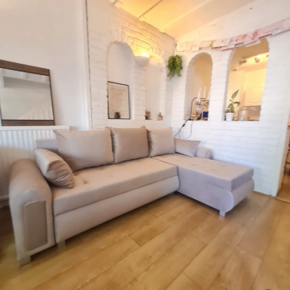 Modern Corner Sofabed with Storage – Stylish, Comfortable & Same Day Delivery