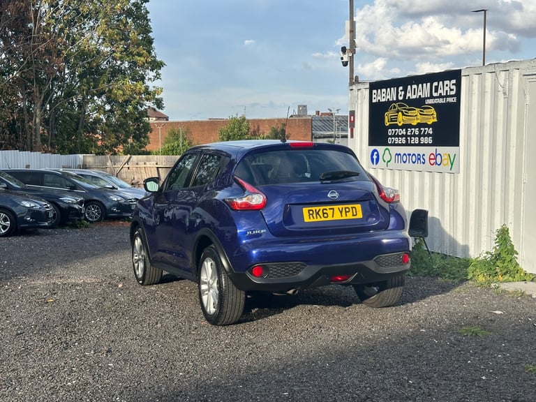 2017 Nissan Juke 1.6 Acenta 5dr Xtronic HATCHBACK Petrol Automatic