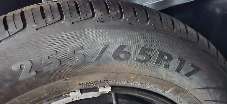 New Wheel with 255/65R17 All Terrain tyre