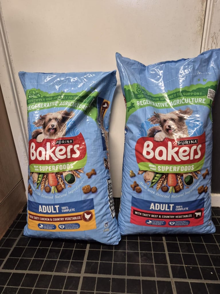 image for Bakers complete dog biscuits £30 for both