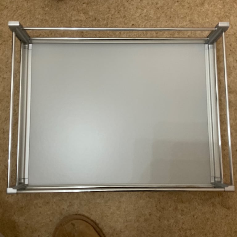 Brand new .Magic corner pull out basket system for Left Hand opening on corner unit.