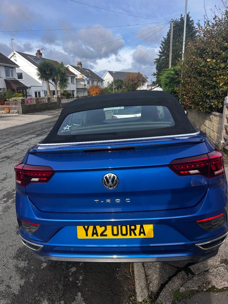 Volkswagen, T-ROC, Convertible, 2020, Semi-Auto, 1498 (cc), 2 doors