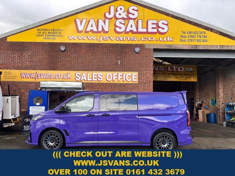 2024 74 FORD TRANSIT CUSTOM 2.0 320 ECOBLUE MS-RT CREW VAN DOUBLE CAB 5DR DIESEL