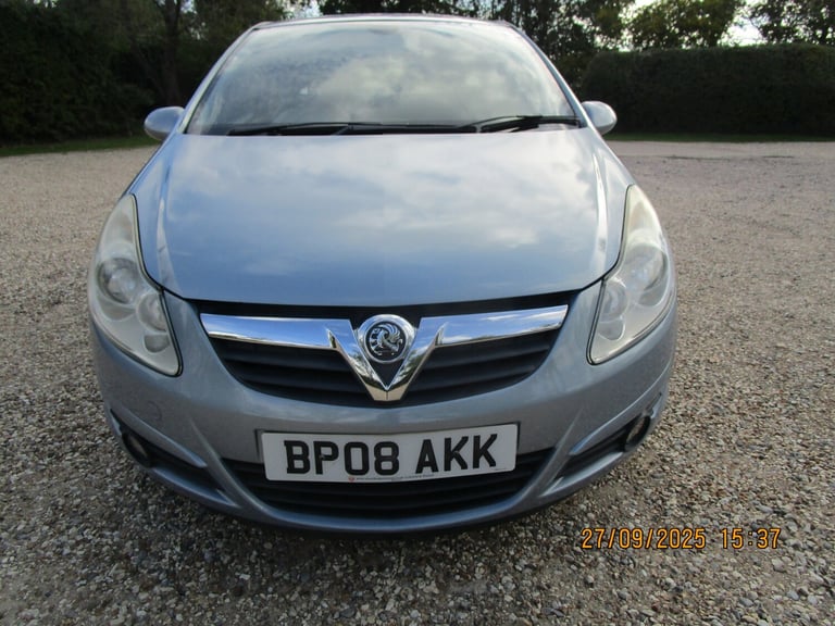 2008 Vauxhall Corsa 1.4i 16V Design 3dr Auto HATCHBACK Petrol Automatic