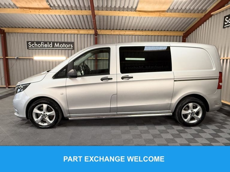 2019 Mercedes-Benz Vito 2.1 119 CDI BlueTEC Sport Crew Van Double Cab 5dr Diesel G-Tronic+ RWD L1...