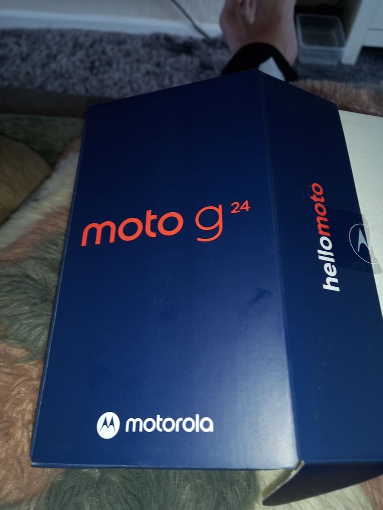 Motorola G24 mobile phone used twice