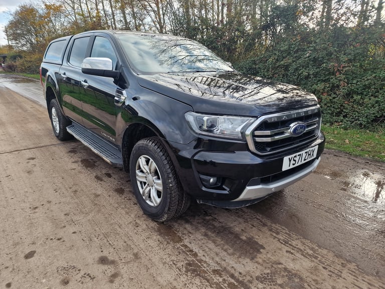 2022 Ford Ranger Automatic Black  Double Cab  Spares Repairs  2.0L  Clean B