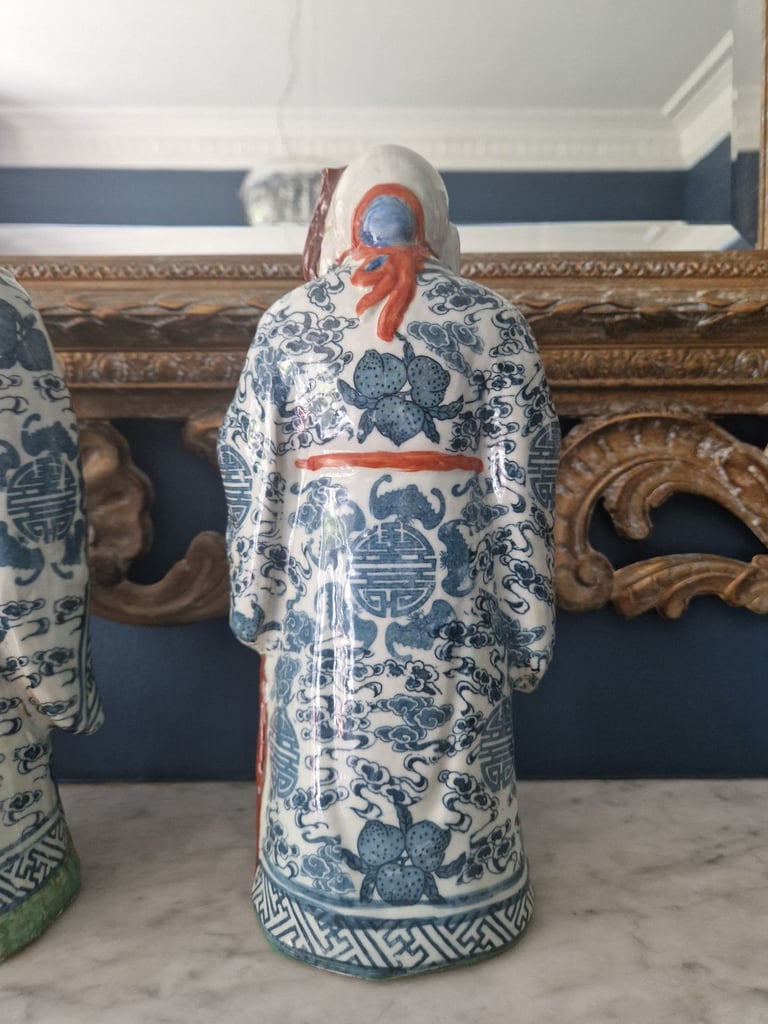 Antique Chinese Porcelain Figures 