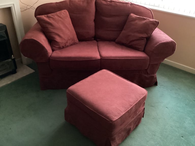 image for Sofa and Pouffe