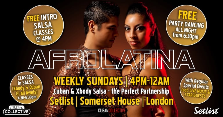 FREE BEGINNERS SALSA CLASS 4PM SUNDAY 