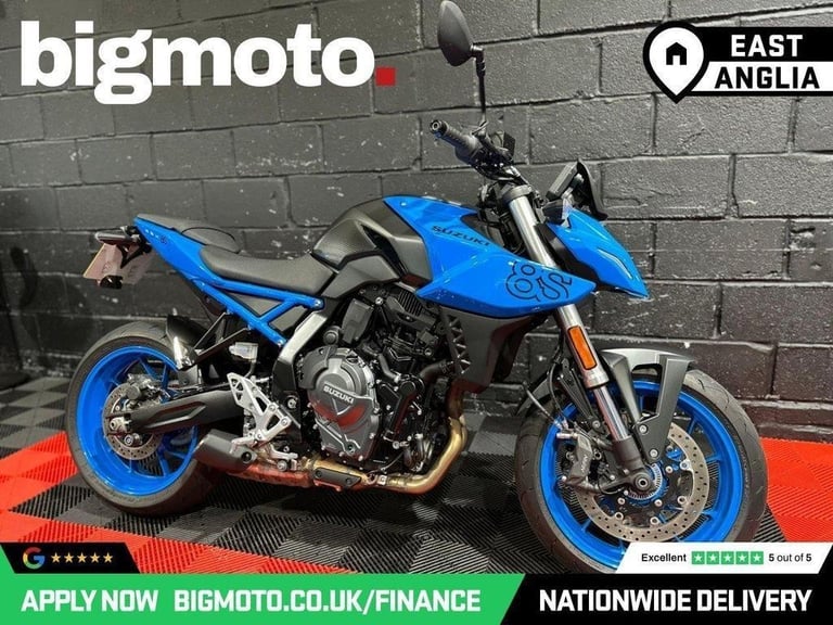 2023 73 SUZUKI GSX-8S 2 STAMPS, REALLY WELL LOOKED AFTER, LOVELY CLEAN BIKE, FIN