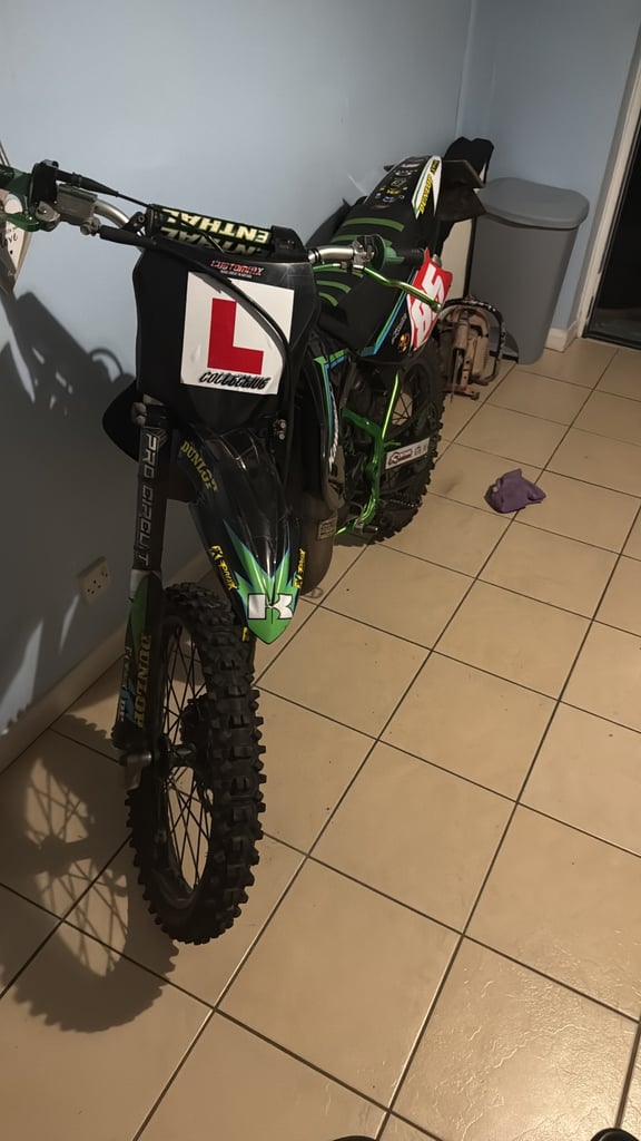 Kawasaki kx85 road legal 